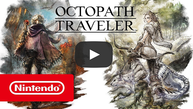 Octopath Traveler - Overview Launch Trailer - Nintendo Switch 